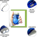 2 LED Hand Crank Emergency Flashlights