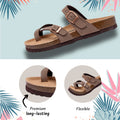 One-Step Adjustable Buckle Sandals