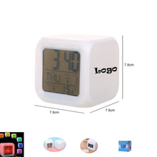 Digital Alarm Clocks with Color Changing Night Light