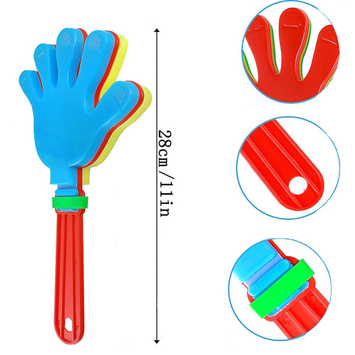11 Inch Large Hand Clappers Noisemakers
