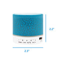 Led Cracked Mini Wireless Bluetooth Speaker