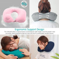 U-Shaped Portable Inflatable Neck Pillow