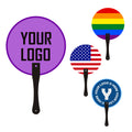Plastic Advertising Hand Fan