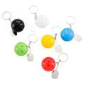 Personalized Engraved Mini Pickleball Keychain With Racket