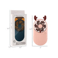 Mini Fan With Mirror And Led Light
