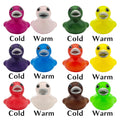 Custom Mini Color Changing Rubber Duck Baby Bath Toy