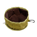 Waterproof Folding Pet Bowl W/Carabiner