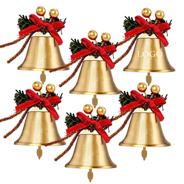 Christmas Metal Gold Jingle Bells