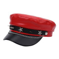 Chained Military Flat Top Cap
