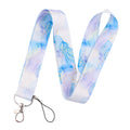 Marble Pattern ID Badge Lanyard