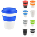 12Oz. Coffee Cup with Silicone Lid and Cup Sleeve