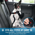Adjustable Dog Seat Belt Pet Safety Seatbelt Leash