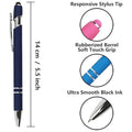 Aluminum Touchscreen Ballpoint Pen