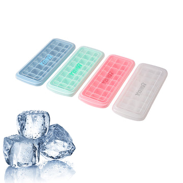 Household Silicone Ice Cube Mold With 24 Compartments