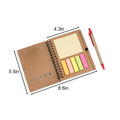 Spiral Steno Notebook with Sticky Notes
