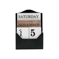 Wooden Perpetual Calendar Desktop Ornament