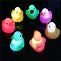 Glowing Multi-color Bath Rubber Duck