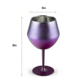 14oz Stainless Steel Detachable Champagne Goblet Wine Glass
