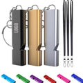 Emergency Double Tube Whistle Keychain