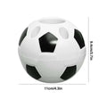 Durable Soccer-Themed Pen Holder Holds Desk Essentials