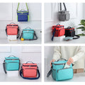 Insulated Cooler Bag With Multi-Pockets