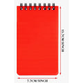 3 X 5 Inch All Weather Mini Spiral Notepad