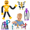 Robot Pop Tube Sensory Toy With Suction Base