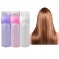 Dry Shampoo Bottle with Teeth Perm and Color Comb Bottle