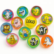 Custom Bouncy Balls – Full-Color Logo Insert