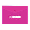 Clear A4 File Envelope Bag