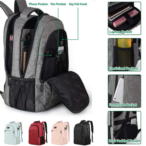 18 Inch Laptop Backpack Computer Notebook Bag
