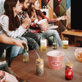 16 oz Borosilicate Glass Straw Cup