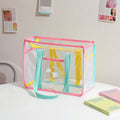 Waterproof PVC Clear Beach Tote Bag