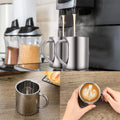 Stainless Steel Coffee Mug with Handle