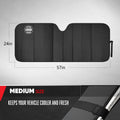 Folding Heat-Resistant Front Windshield Visor