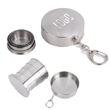 304 Stainless Steel Folding Camping Water Bottle