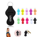 Neoprene Lipstick Holder Keychain