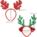 Christmas Headbands Sequins Xmas Headwear
