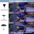 Double Canopy Inverted Reverse Upside Down Umbrellas