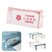 Transparent Pen Pouch for Stationery Storage