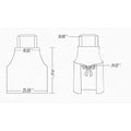 Polyester Bib Apron With 2 Pocket
