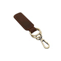 Vintage Head Layer Cowhide Car Keychain