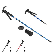 Foldable Telescopic Outdoor Hiking And Mountaineering Stick