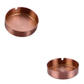 Stainless Steel Ashtray w/3 Grooves