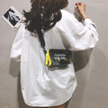 Candy Colored Transparent Bag Small Square Bag