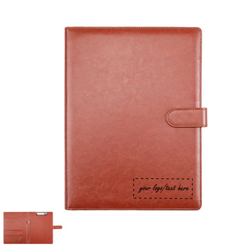 A4 Leather Professional Multifunctional Folder