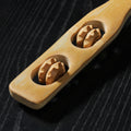 Natural Bamboo Double-Wheel Back Scratcher
