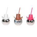 20 Oz Cowboy Hat Disco Ball Cup