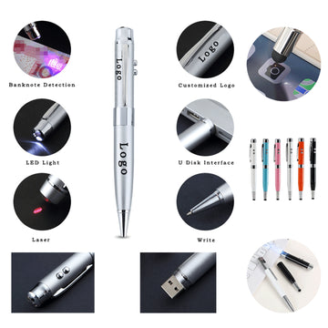 6-in-1 Multifunctional Laser USB Pen