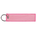 Pink Embroidery Aviation Flight Keychain